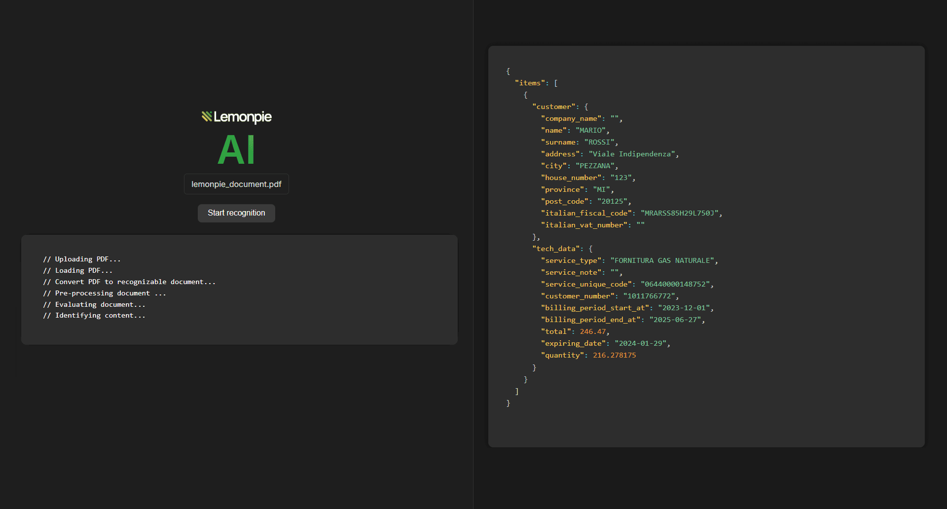 Product screenshot